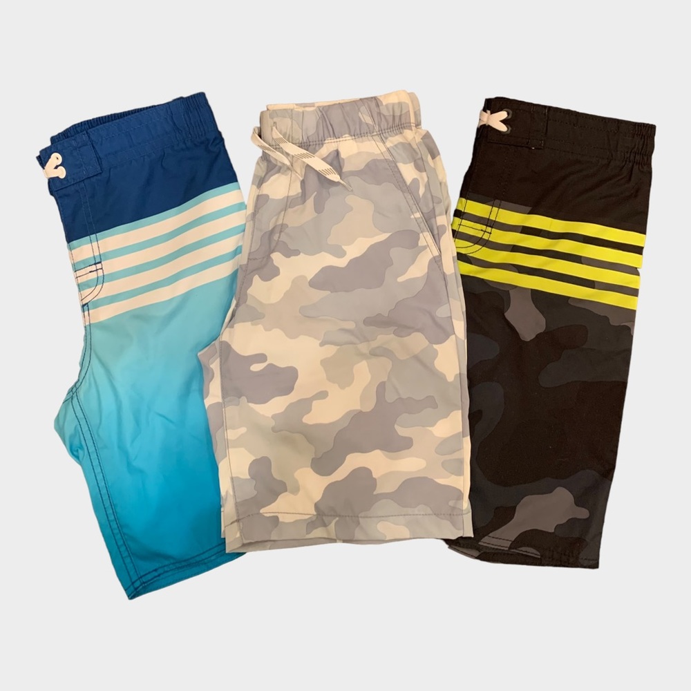 OLD NAVY Boys Bathing Suits and Shorts Size 10/12